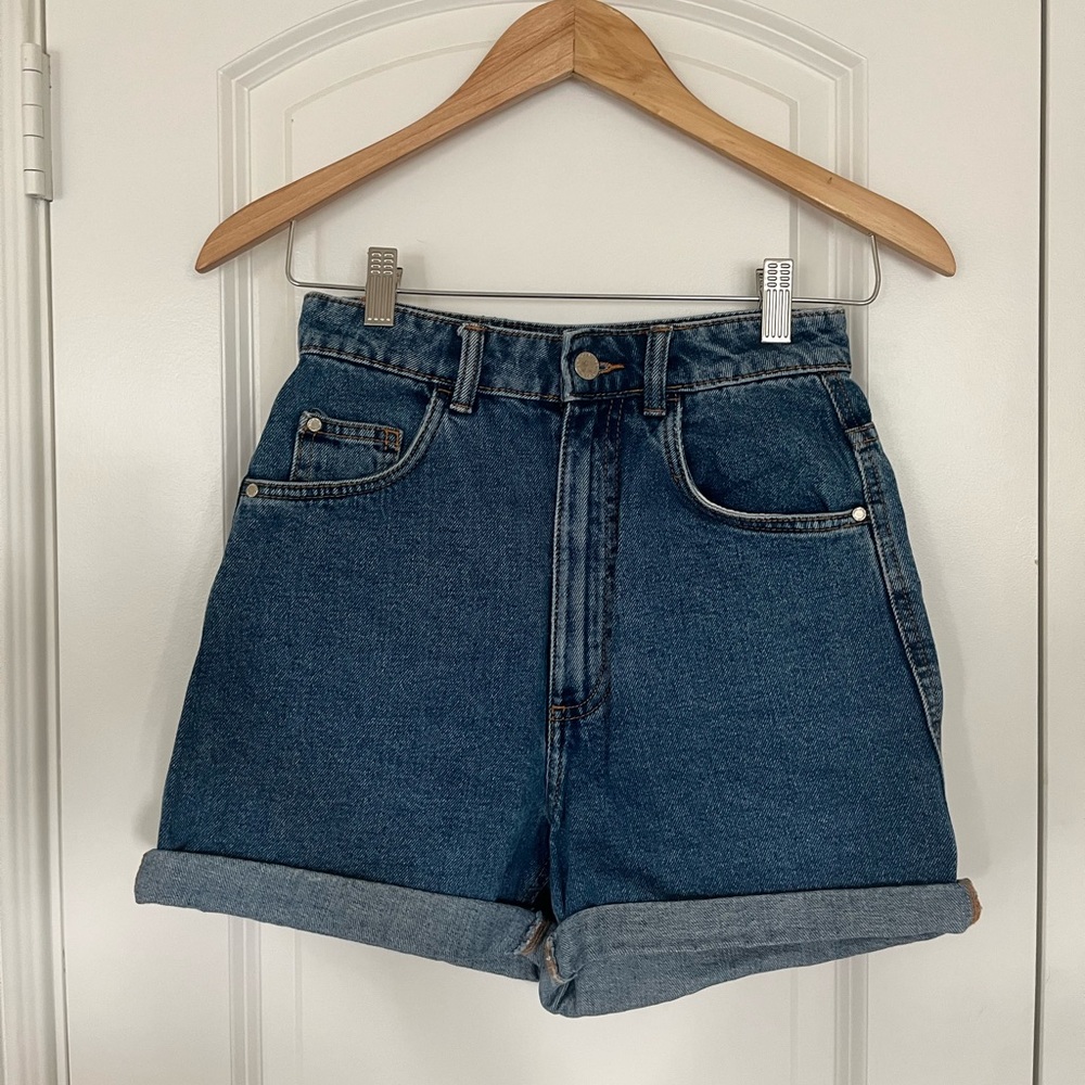 Zara High-Waisted Denim Shorts Women’s Size 00